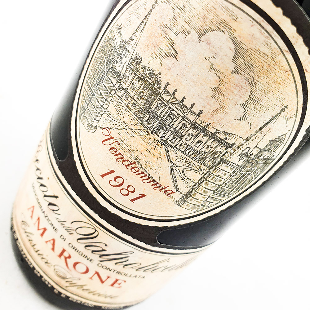 Bertani - Amarone Recioto della Valpolicella Classico 1981