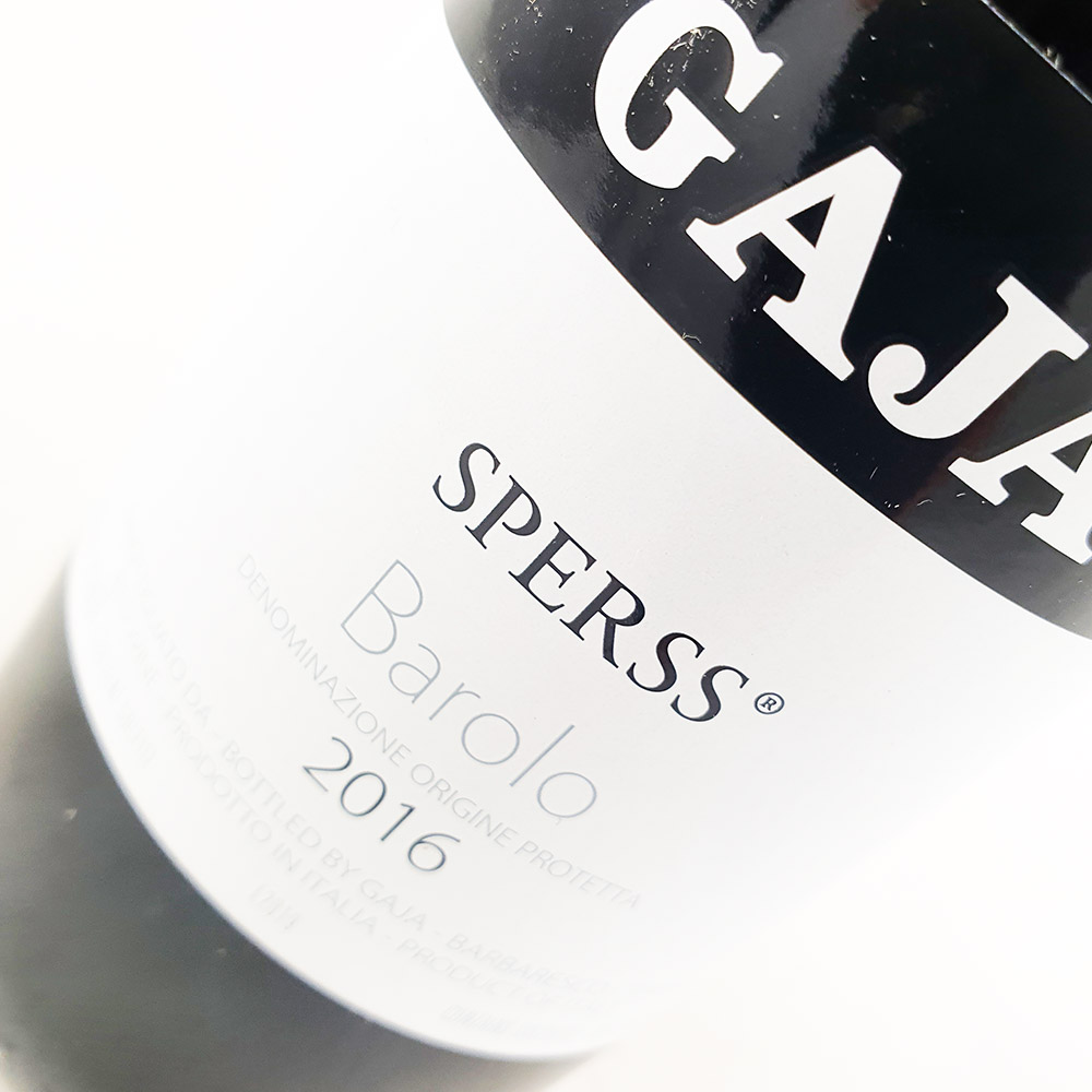 Angelo Gaja Barolo Sperss 2016 (half)