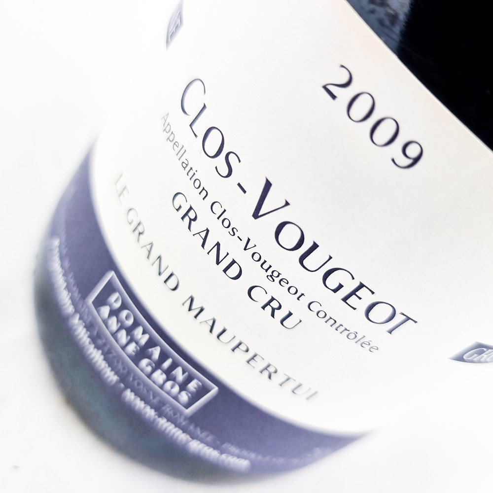 Domaine Anne Gros Clos de Vougeot Le Grand Maupertui 2009