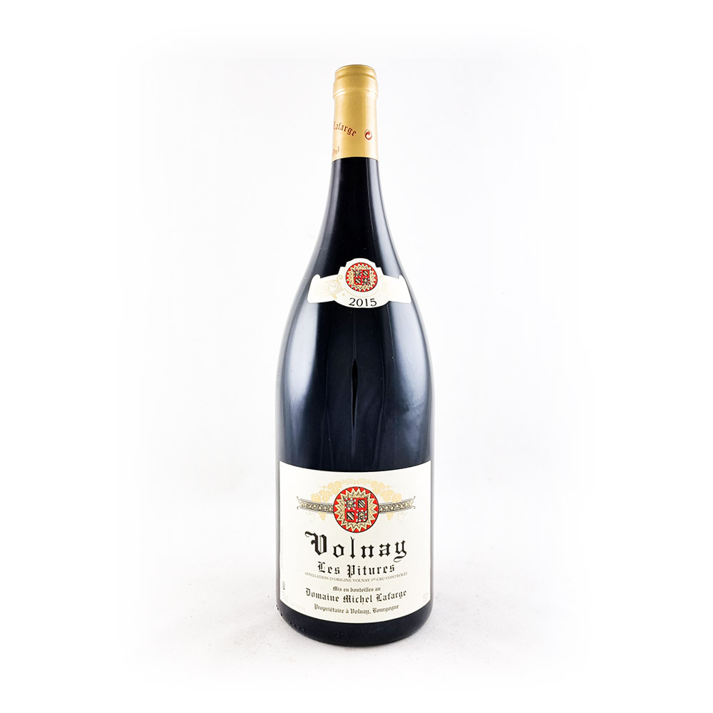 Domaine Michel Lafarge Volnay Les Pitures 1er Cru 2015 Magnum in OWC