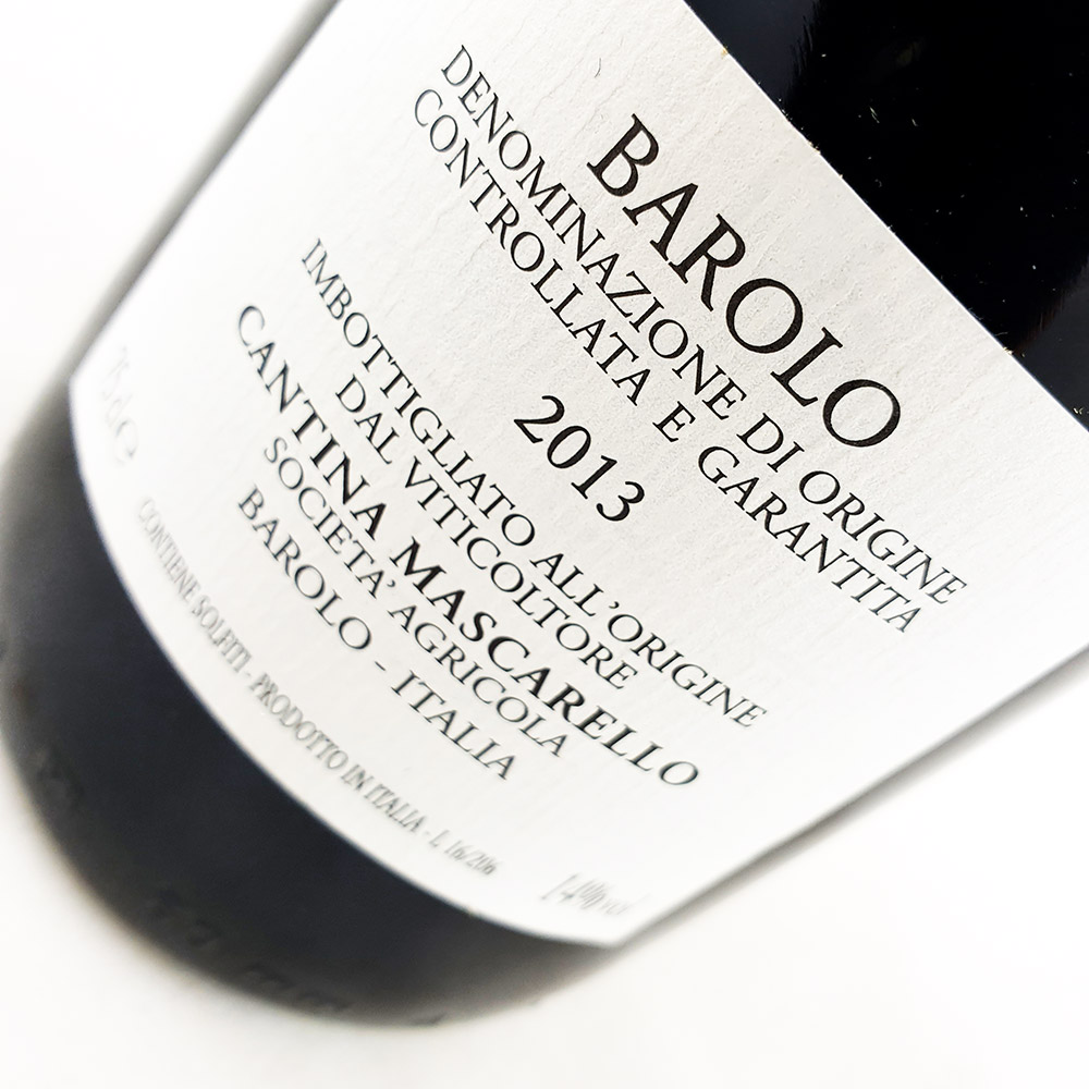 Bartolo Mascarello Barolo Artist Label 2013