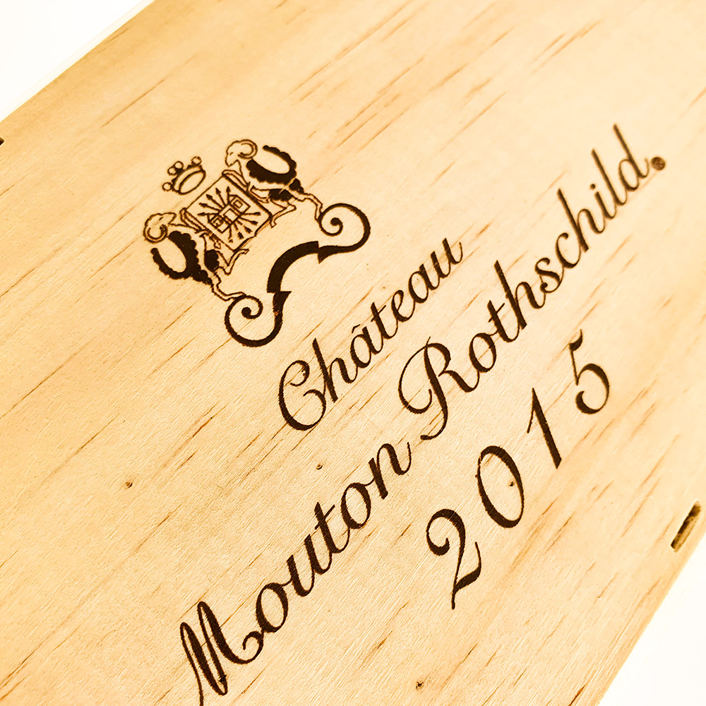 Chateau Mouton Rothschild 2015 in OWC