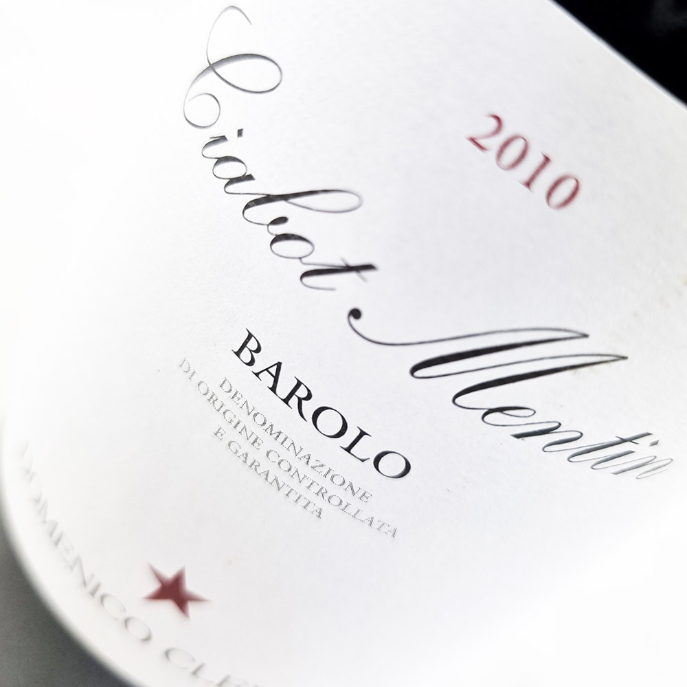 Domenico Clerico Ciabot Mentin Barolo 2010