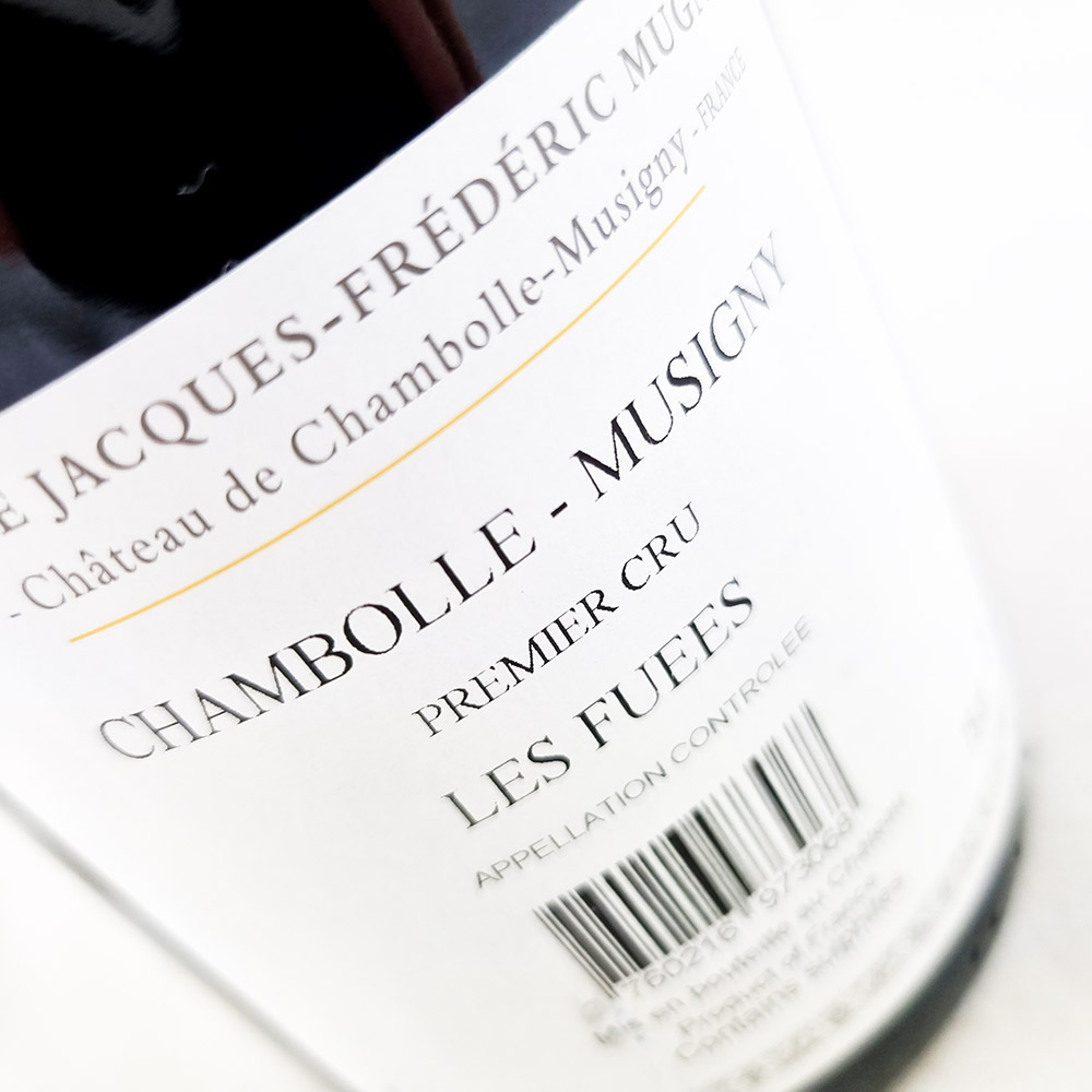 Domaine Jacques Frederic Mugnier Chambolle Musigny Les Fuees 2019