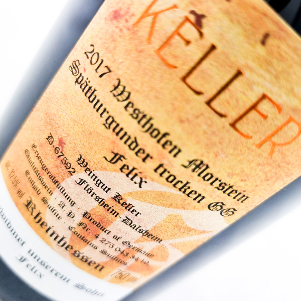 Weingut Keller Morstein "Felix" Spätburgunder Grosses Gewächs 2017