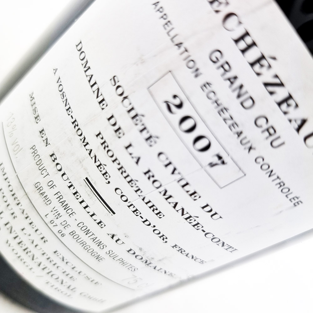 Domaine de la Romanée Conti Echezeaux Grand Cru 2007